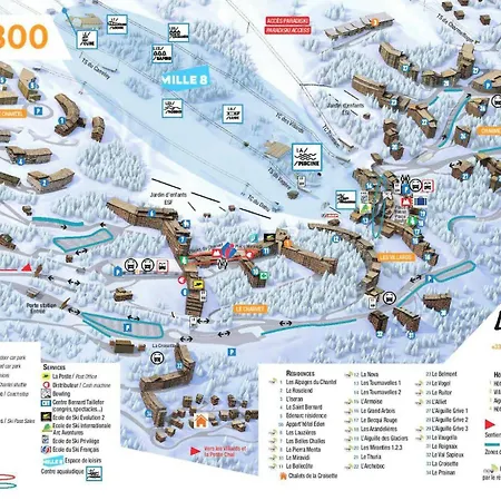 아파트 Roselend - De 3 Pieces Situe Dans Au Village Du Chantel, Proche Des Pistes Et Avec Piscine. Mae-2474
